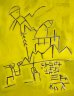 Sirenengesang gelb - c. mank 2011  - - Acryl/Grafit auf Leinwand - 75 x 58 cm