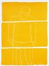 Abriss #4 - 2013 - Acryl/Kreide auf Color Mondi 300g/m² Papier - 42 x 29.7 cm