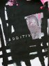 additiv - 2014 - Acryl/Lackstift auf Papier - 32 x 24 cm