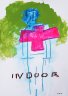 indoor - 2014 - Acryl/Kreide auf Color Mondi 300g/m² Papier - 42 x 29.7 cm