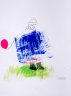 Movement in Balloon - 2015 - Acryl/Tinte/Bleistift auf Papier - 42 x 29.7 cm
