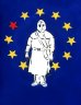 Aussenansichten #EU | Exterior Views #EU - 2017 - Acryl/ Spraypaint auf Papier - 65 x 48 cm