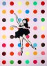 Dancer #13 - 2017 - Acryl Spraypaint auf Papier - 42 x 29.7 cm