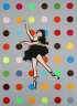 Dancer #15 - 2017 - Acryl Sprayfarbe auf Papier - 42 x 29.7 cm
