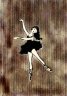 Dancer #20 - 2017 - Acryl Spraypaint auf Papier - 42 x 29.7 cm