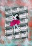 Dancer #32 - Acryl Spraypaint/ Mixmedi auf Kunstkarton - 42 x 29.7 cm