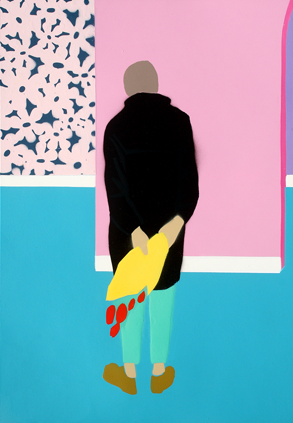 Camille Mank - Warten mit Blumen | Waiting with Flowers