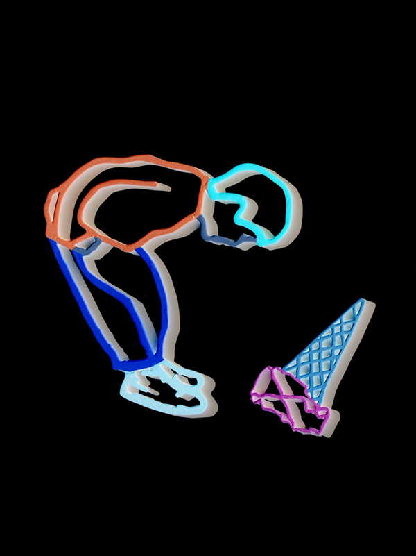 Camille Mank - X-ray #90 Mixed Reality #IceCream