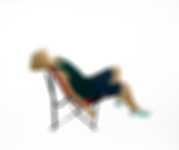 Camille-Mank-Blur #19 Im Liegestuhl | In a lounge chair 