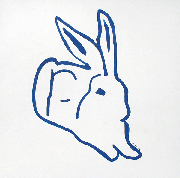 Camille Mank - Hase #BlueLines