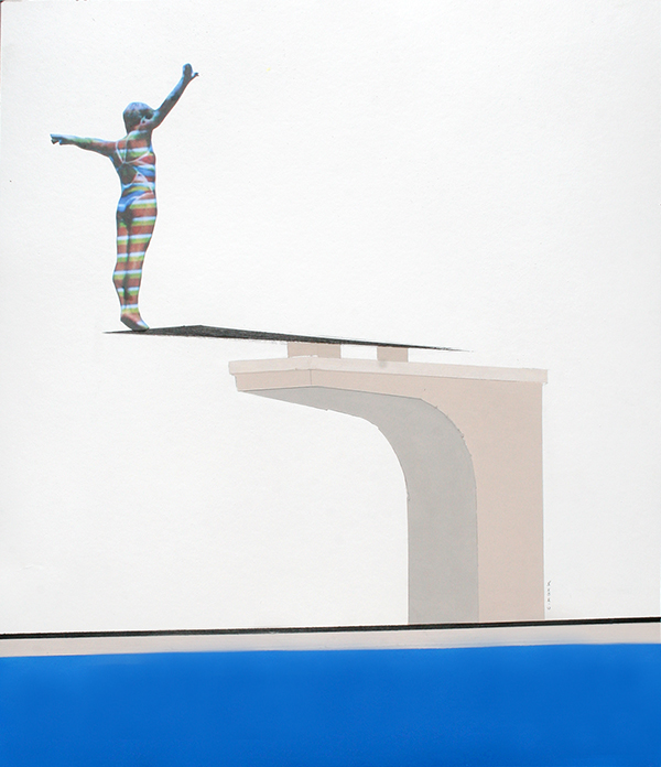 Camille Mank - Robot Girl #3 #DeepLearning #SwimmingPool 